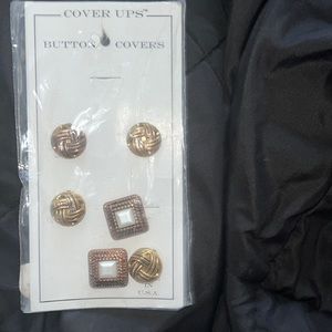 Vintage BUTTON COVERS